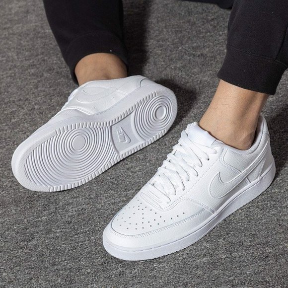 Nike Shoes - Women's Size 8 Nike Court Vision White Low